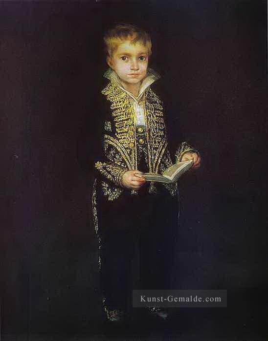 Porträt von Victor Guye Francisco de Goya Ölgemälde